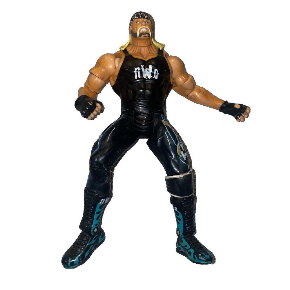 1999 Hollywood Hulk Hogan Smash N Slam Wrestlers Figure by ToyBiz